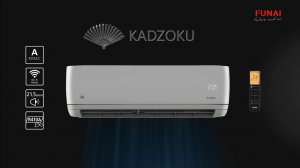 Классический кондиционер FUNAI KADZOKU | Неинверторные сплит-системы Кадзоку от ФУНАЙ | Тихий сплит
