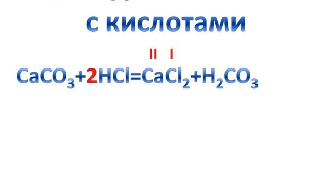 Взаимодействие солей с кислотами (украинская номенклатура). смотреть онлайн