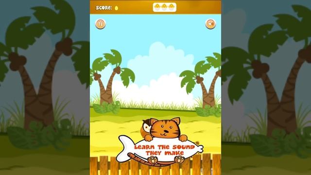 Popping Animals Sounds For Kids App - Learning Animal Sounds Popping Games