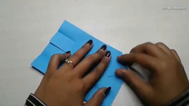 Origami tray// How to make easy paper tray // Easy paper craft ideas