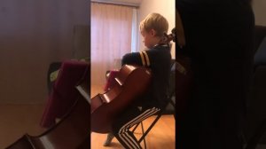 Уроки музыки. Виолончель.Очень смешно!!!!))))