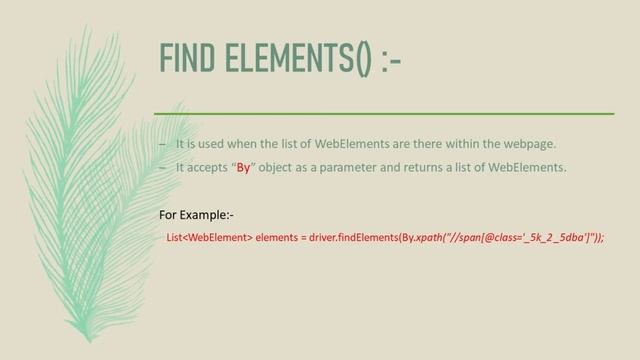 Testing Series : Find Element Vs Find Elements | Selenium Find Element And Find Elements