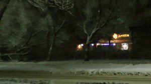 Удомля. Зимний вечер. Январь 2016.mpg