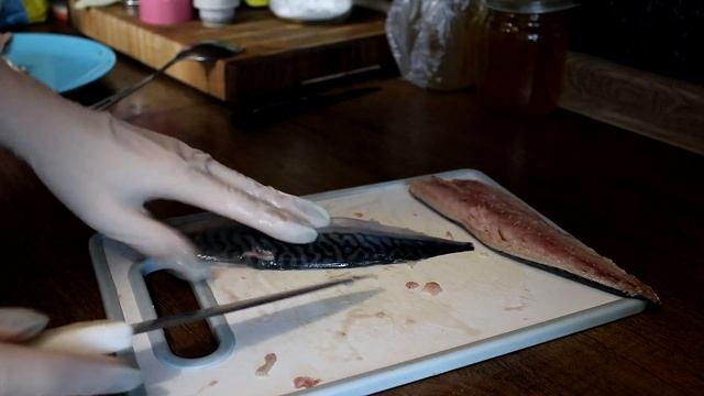 Скумбрия жареная?Как разделать скумбрию