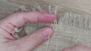 Как легко и просто оформить край салфетки