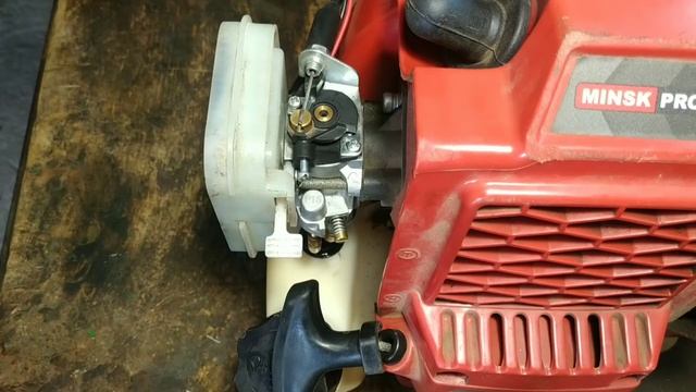 Регулировка карбюратора мотокосы. Настройка холостого хода и оборотов смотреть онлайн