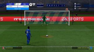 FIFA 24 - AC Milan Vs Napoli Penalties Serie A 23/24 | 4k Gameplay |