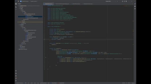 Java - Writing a PubSub scalable application using Netty (PT3 - Client side)