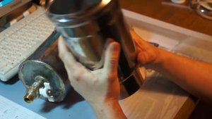 Сухопарник ( барботер)  из нержавейки трубы  дымохода . Как сделать сухопарник из нержавейки