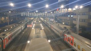 ЭП1М-642 с поездом №306 Москва - Сухум