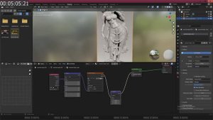 Blender Tutorial :how to create height map directly from image using shading node