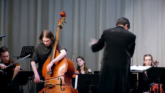 Карл Диттерсдорф. Концерт для контрабаса Ре мажор (I часть) смотреть онлайн