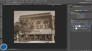 Состаривание фотографий в Фотошопе | Adobe Photoshop уроки