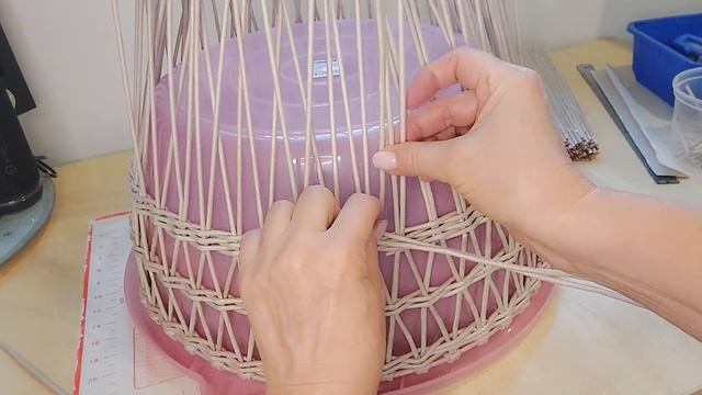 Кремовый Абажур! Плетение несколькими способами!