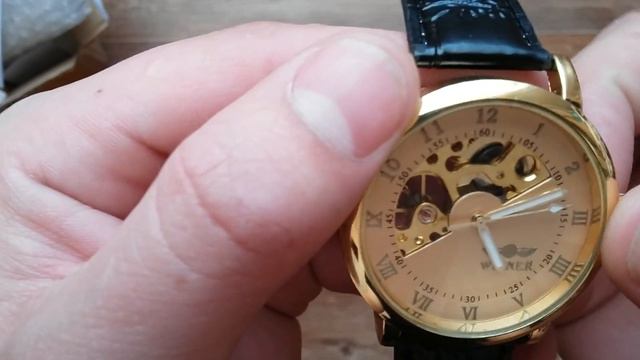 Классные механические часы WINNER с сайта Алиэкспресс. смотреть онлайн