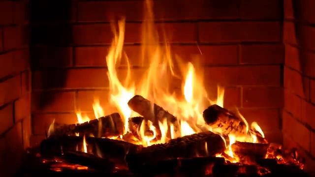 Fireplace 4K | Камин 4KКамины,расслабляющая музыка на фоне камина