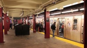 Звуки номерного в метро Нью Йорка