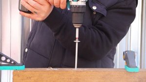 Makita DDF484 cordless drill, brushless, 54Nm, short power demo