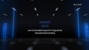 Инструкция INFINITI QX55 от Major Auto