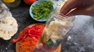 ЦВЕТНАЯ КАПУСТА по-корейски МАРИНОВАННАЯ Самый вкусный рецепт закуска