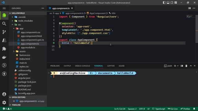Angular 16 Hindi tutorial #3 Run First Project | Angular For Beginners 2023 смотреть онлайн