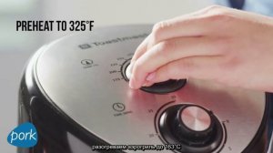 Такос со свиной грудинкой в аэрогриле