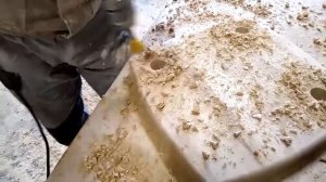 Изготовление деревянного табурета.