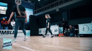 Ксюхозаврик vs Киселева | 3rd Place Battle Девушки 14-15 лет Russian Break Rumble Novosibirsk | 2020