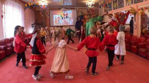 Хороводная игра "Золотые ворота". Группа №5 "Звёздочки"