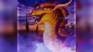 Солнышко | Sunny | Эдит | Edit | Драконья Сага | Wings of Fire ||ＧｒｅａｔｎｅＳＳ　ツ