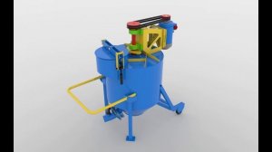 Мобильная установка для пенобетона