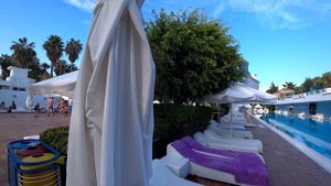 Q Premium Resort 5* hotel Alanya. Обзор отелей Турции Алания Сиде. Пляж, территория