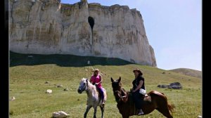 Крым, Белая скала, конная прогулка.wmv