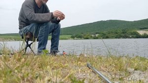 Рыбалка на поплавок Анапский район #рыбалка #карась #анапа #отдых