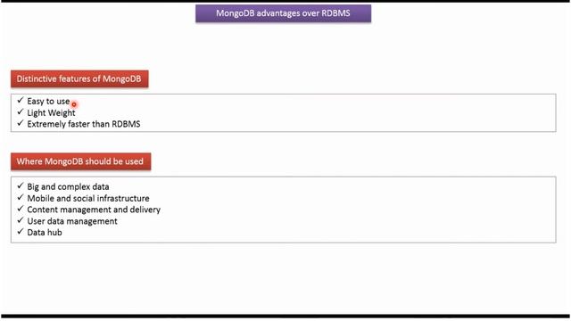 MongoDB Advantages over RDBMS | MongoDB Tutorial for Beginners