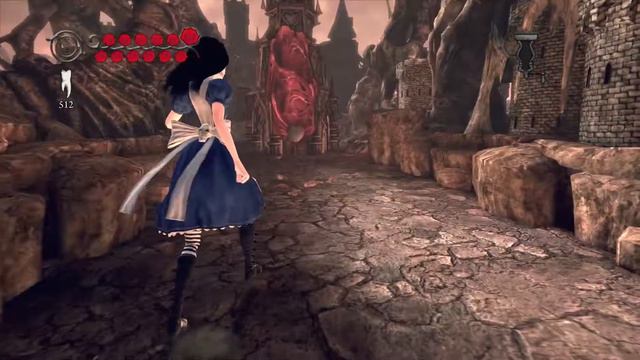 Alice: Madness Returns (на кошмаре) [28] - Режим Гиганта. Королева смотреть онлайн