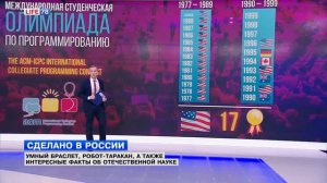 Умный браслет, робот-таракан, а также интересные факты об отечественной науке