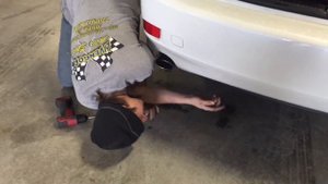 How to remove a 2010 Lexus is250 rear bumper