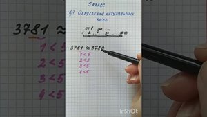 5 класс. Округление натуральных чисел