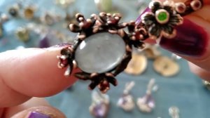 Кольцо с опалом в продаже и моя коллекция серебра