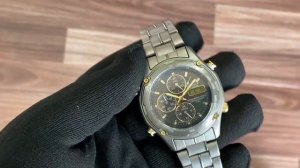 Vintage Casio Lineage Titanium Ana-Digi Japan Made Men's Watch LIS-001