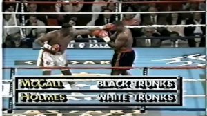 Oliver McCall vs Larry Holmes (highlights)