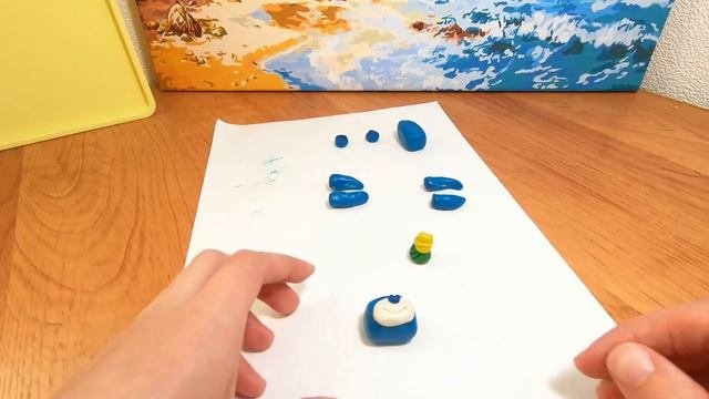 Лепка из пластилина/мишка из пластилина)