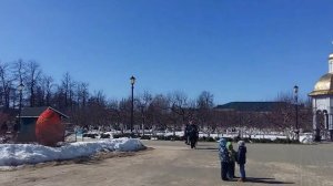 В Дивеево на Пасху