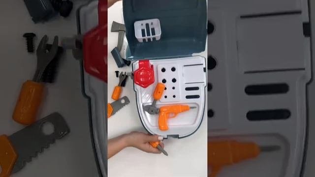 Игровой набор в рюкзачке с инструментами. Набор для мальчиков!