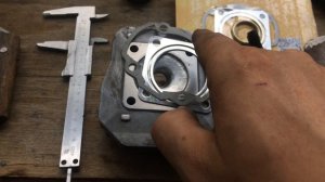 Dio хонда 65сс, коленвал+ 0,9, поршневая 43 мм и нужна головка цилиндра,лучше брать комплектом.