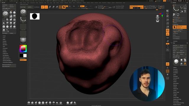 Sculptris Pro в Zbrush | CG скульптинг, уроки для начинающих на русском