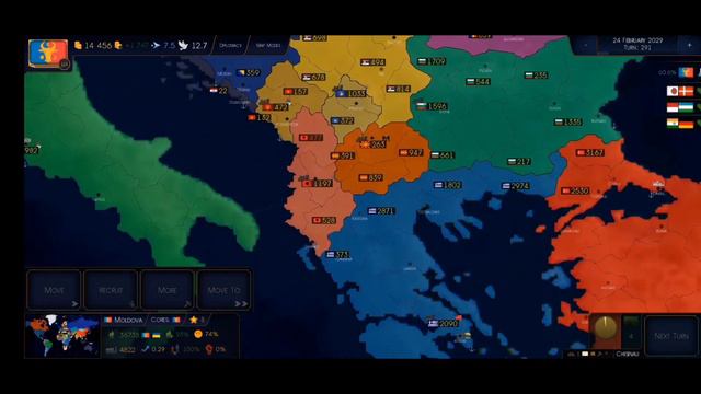 Addon + #1 проходження за Молдову Age of history 2
