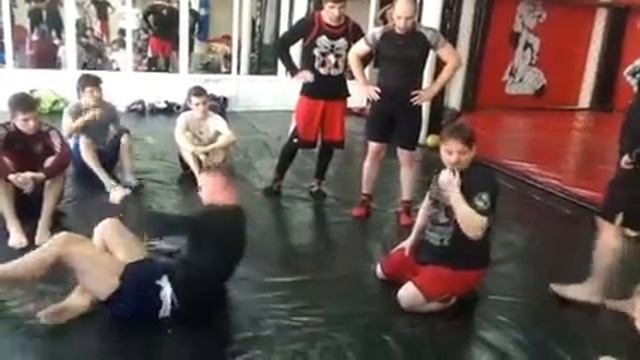 1-2.10.16г Семинар по панкратиону в СК "Золотой лев".Владимир. 4 часть. смотреть онлайн