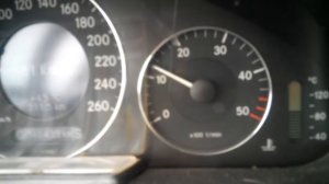 Плавают обороты W211
